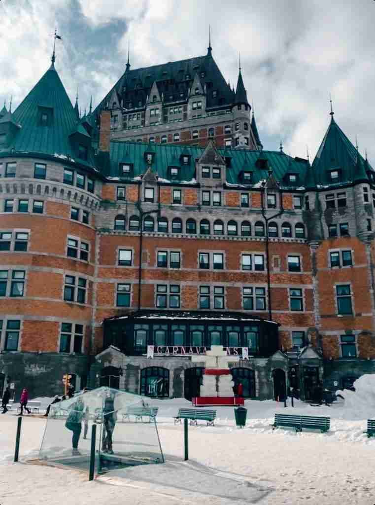 The castle of Quebec City - Chateau Frontenac