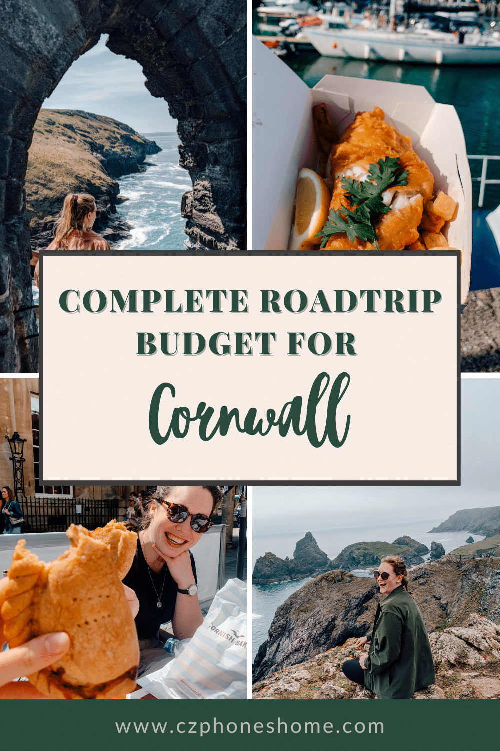 Complete Road Trip Budget for Cornwall