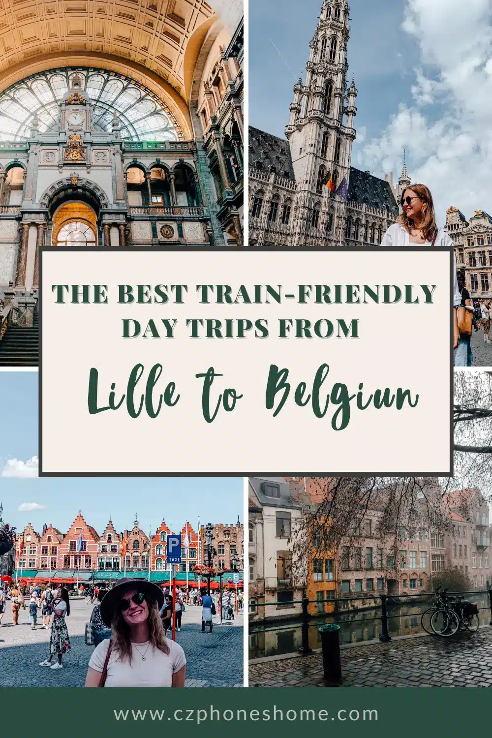 Best day trips from Lille by train to Belgium
