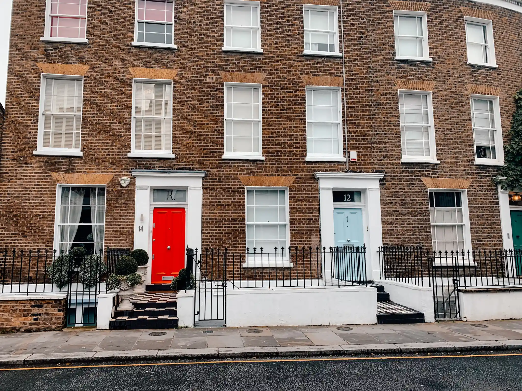 A quiet street in London