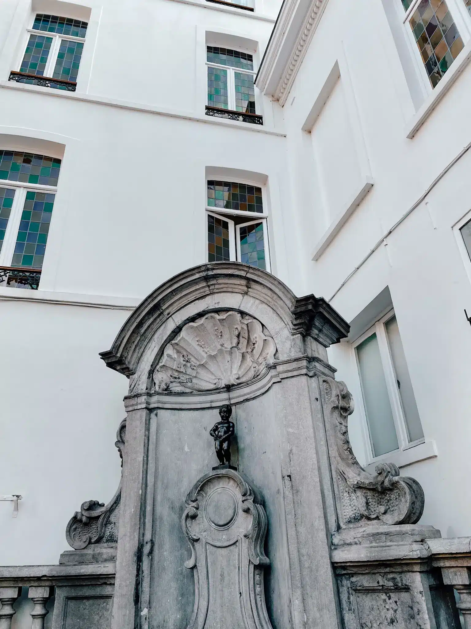 The Mannequin piss statue in Brussels 